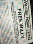 FREE WILLY-VHS VIDEO ORIGINAL TAPE 3003251930, снимка 14