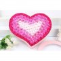 Сърце от рози 40 см / 36 см Червено , Розово , снимка 2