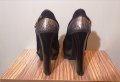 Нови луксозни вечерни обувки на ток 37 номер обувки за Свети Валентин , снимка 4