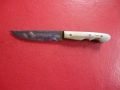 Старинен нож ножка каракулак кокалени чирени , снимка 2