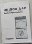 Унигор А 42  със сервизна книжка, снимка 2