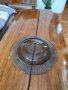 Стара стъклена чиния,плато, снимка 5