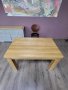 Малка дървена трапезна маса от 100 % дъб, снимка 3