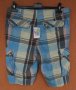 AUTHENTIC нови мъжки карирани къси панталони шорти (М) W34, снимка 4