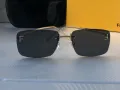 Fendi Дамски слънчеви очила правоъгълни 3 цвята с камъни, снимка 3