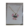 Детско колие с метална висулка Stitch, снимка 2