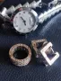 комплект часовник, пръстен и обеци BVLGARI, снимка 6