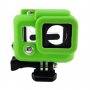 Калъф за GoPro Hero 3, За защитния корпус, Силикон, Черен, Зелен, Червен, снимка 4