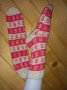 Ръчно плетени дамски чорапи размер 36, снимка 1 - Дамски чорапи - 37790215