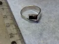 СТАР СТИЛЕН СРЕБЪРЕН ПРЪСТЕН СРЕБРО 925 с ГНЕЗДО За ВГРАЖДАНЕ на СКЪПОЦЕНЕН КАМЪК 49422, снимка 7
