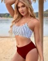 Моден секси дамски бански костюм, 3цвята , снимка 7