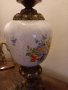 ретро бронзова настолна лампа , снимка 2
