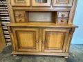 Шкаф - витрина от дъбов масив, снимка 7
