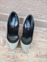 Стилни дамски велурени обувки с токчета, снимка 1 - Дамски обувки на ток - 34590386
