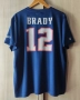 NFL / New England Patriots #12 BRADY - мъжка тениска 2XL, снимка 1