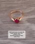 СССР руски златен пръстен проба 583, снимка 5