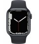 НОВ!!! Apple Watch 7, GPS, Корпус Midnight Aluminium 41mm, Midnight Sport Band , снимка 2