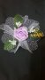 Сапунени рози с декорации,  за бюджетни фирмени подаръчета.