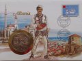 редки пликове с монети и марки от цял свят, снимка 1 - Нумизматика и бонистика - 37802001