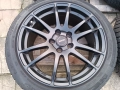 Лети джанти 18ки 5х112 Alutec + зимни гуми 235/45/18 Nexen, снимка 5