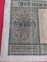 Райх банкнота 10 000 марки 1922г. Германия перфектна за колекционери 28283, снимка 9