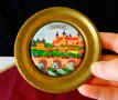 Бронзова чиния с изображение от Wurzburg,порцелан. , снимка 1 - Антикварни и старинни предмети - 26872955