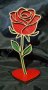 Червена Роза подарък за специален повод, снимка 1 - Романтични подаръци - 39409135