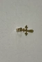 Златна висулка(кръст) 0.44гр., снимка 2