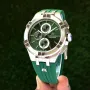 Kварцов часовник MAURICE LACROIX Aikon Special Edition,хронограф,дата,гумена каишка, снимка 6