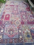 Красив персииски килим с богат и разнообразен орнамент., снимка 6