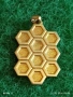 Дизайнерски сребърен медальон ZOLOTAS с позлата ювелирна изработка 48651, снимка 1