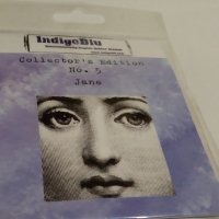 Гумен печат indigoBlu Collector's Edition N5 Jane, снимка 1 - Други - 43440545