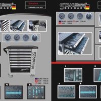 Немски Шкаф количка с инструменти 7 чекмеджета , снимка 8 - Други инструменти - 37263317