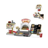 Пещ за пица, Пицария с банкомат, кафе и звуци, снимка 1 - Образователни игри - 43193698