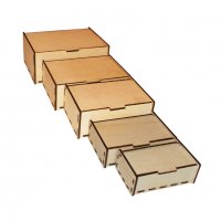 Дървена кутия шперплат различни размери, снимка 18 - Декорация за дома - 38337355