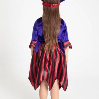 Страхотна рокля на Пиратка с шапка, снимка 5 - Детски рокли и поли - 27720256