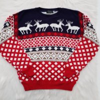 Коледен пуловер , снимка 2 - Пуловери - 43408064