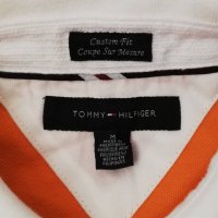 Tommy Hilfiger оригинална тениска M памучна поло фланелка, снимка 3 - Тениски - 37781150