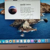 Macbook Air A1466 2012 13"/i5/4gb/360GB SSD/Catalina , снимка 6 - Лаптопи за дома - 39306189