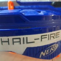 NERF Hail Fire, НЪРФ Gun N-Strike Elite  с Тактическа жилетка с патрони, снимка 4 - Други - 41495524