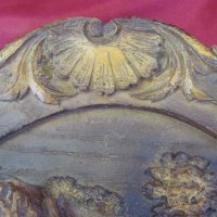 19 век Дърворезба Ръчна Изработка- Коне Чиния за Стена, снимка 7 - Антикварни и старинни предмети - 26253623