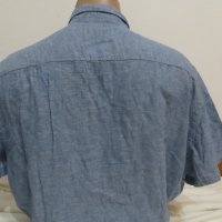 Мъжки ризи с къс ръкав от лен Linen Life, снимка 4 - Ризи - 37046867