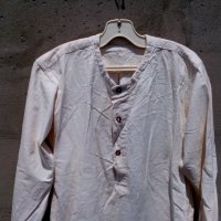 Старинна Мъжка памучна риза, снимка 2 - Антикварни и старинни предмети - 26210760