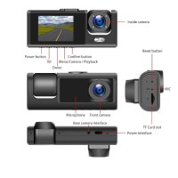 Видеорегистратор с 3 камери , снимка 3 - Аксесоари и консумативи - 40741906