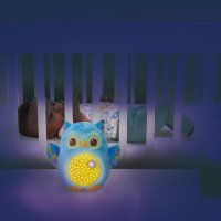 VTech Baby Twinkle Lights Owl Успокояваща бебешка играчка бухалче със светлина и  звуци от природата, снимка 2 - Музикални играчки - 43930665