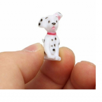 мини Далматинци малки кученца PVC 6 бр фигурки топери за игра и украса торта играчки, снимка 5 - Други - 19016009
