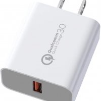 Qualcomm Quick Charge 3.0 18W USB USA Стандарт, снимка 1 - Оригинални зарядни - 32740891