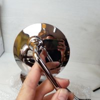 Хром Огледала за Мотор Кръгли Ретро, Нови, снимка 5 - Аксесоари и консумативи - 39916327