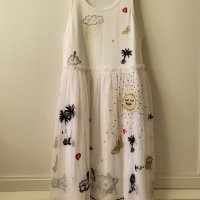 Детска бяла рокля Desigual , снимка 1 - Детски рокли и поли - 43453789