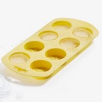 8 резена резен портокал лимон силиконов молд форма шоколад фондан гипс сапун, снимка 2 - Форми - 38323428